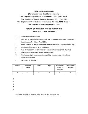 epfo form 5a pdf